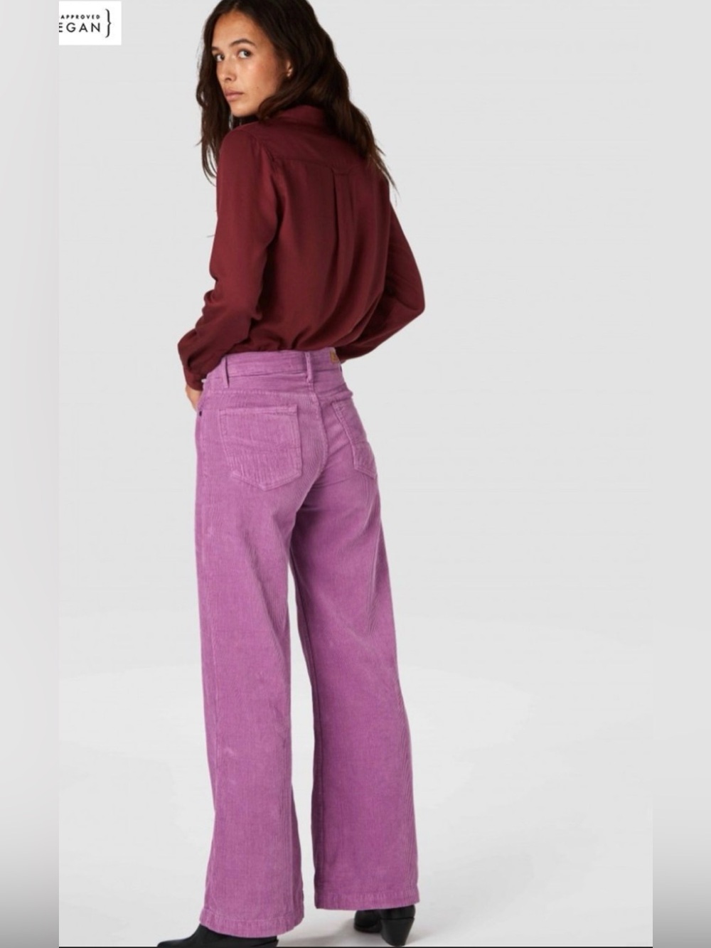 Kings of Indigo Jane 70s Wide Leg Corduroy Pants